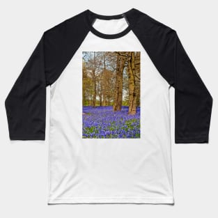 Bluebell Woods Greys Court Oxfordshire England Baseball T-Shirt